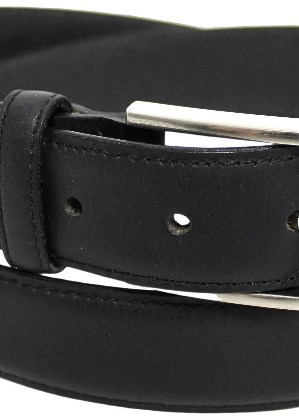 Genuine Leather Quality Men’s Belt Matte Finish - Black / 36 inch