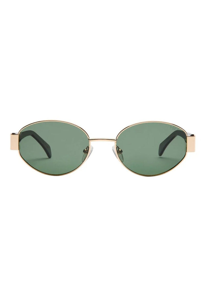 Lennox Sunglasses - Golden/Green