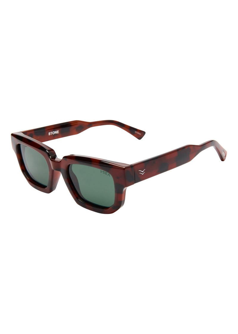 Stone Sunglasses - Tort/Green
