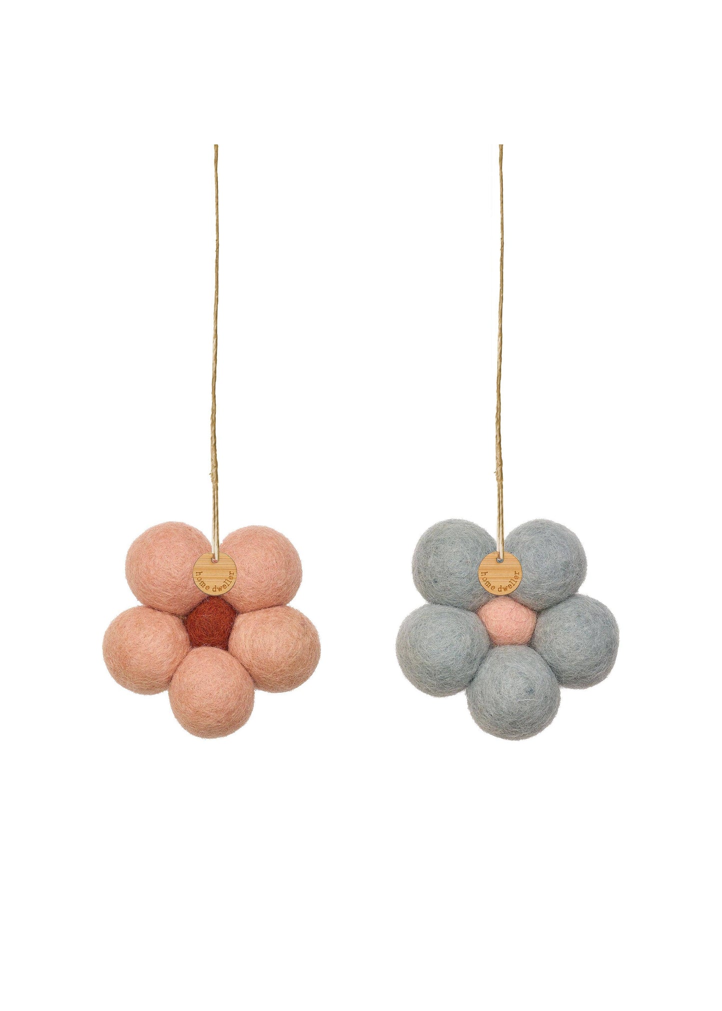 Felt Flower Fresheners - Blue Cypress & Jasmine