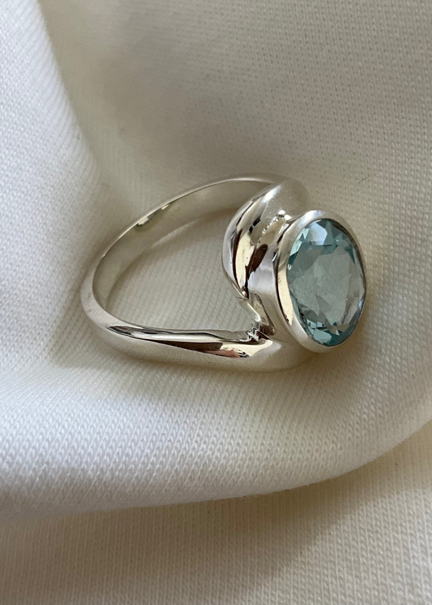 Veracruz Blue Topaz Ring