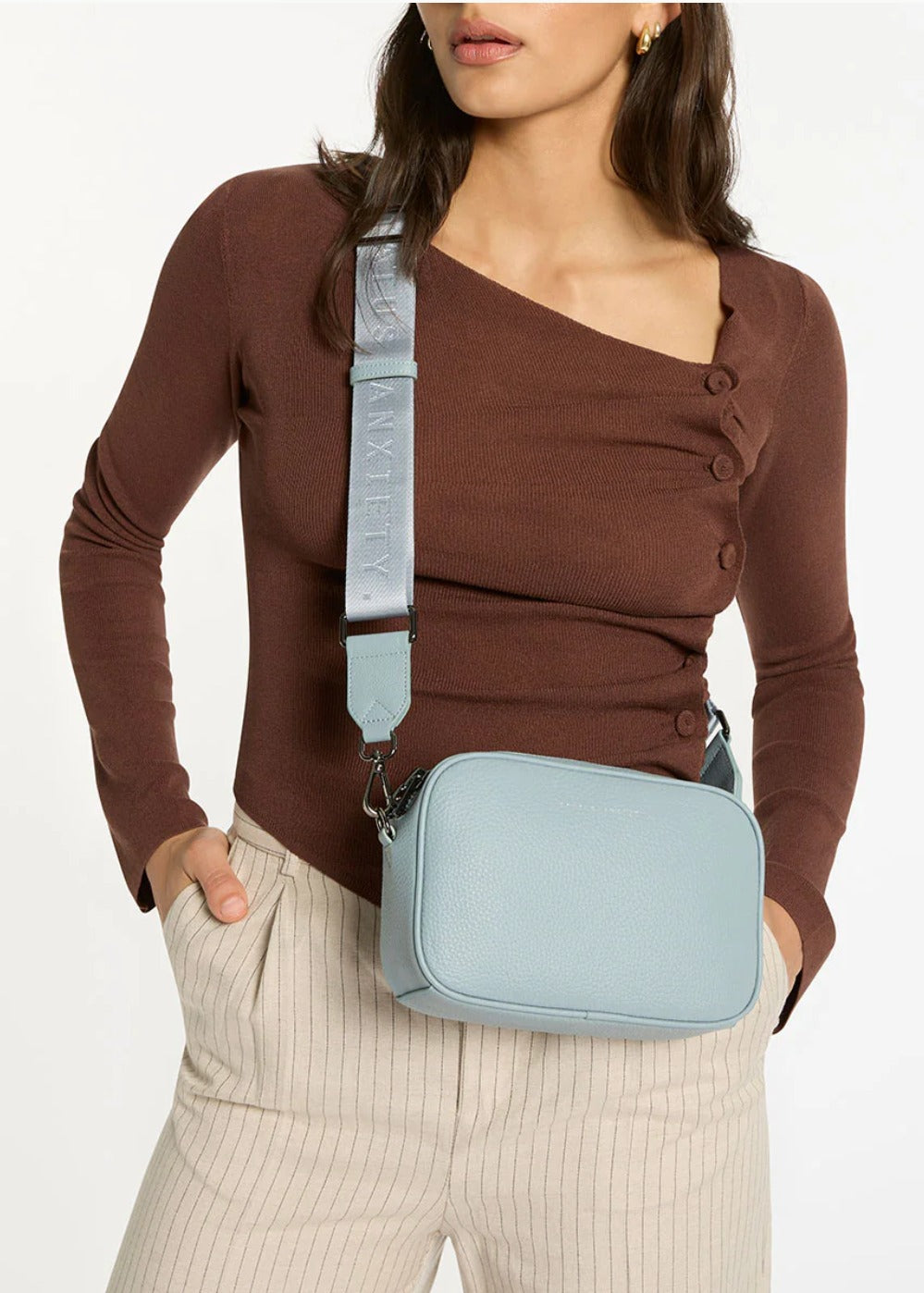 Plunder With Webbed Strap - Powder Blue