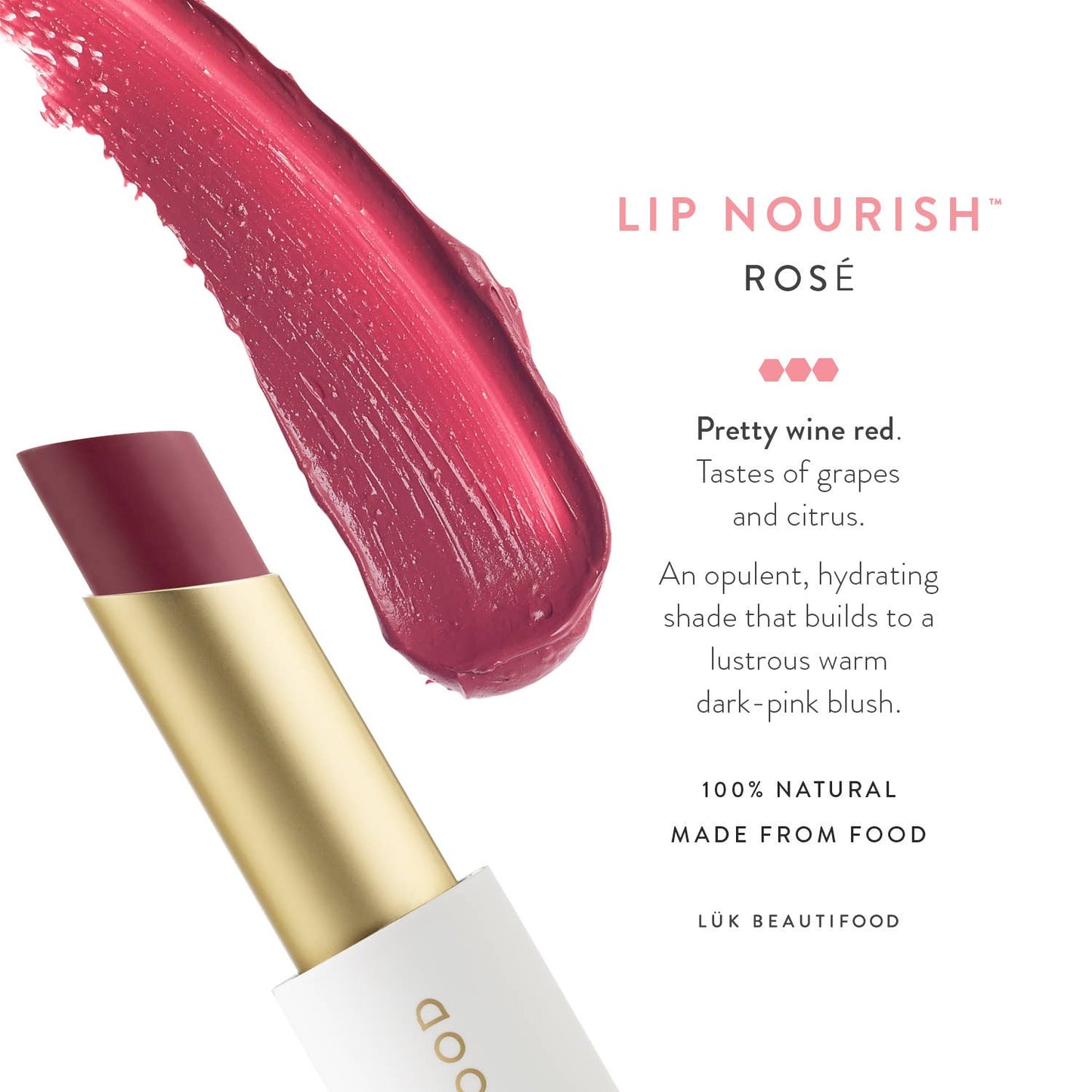 Lip Nourish Lipstick - Rosé