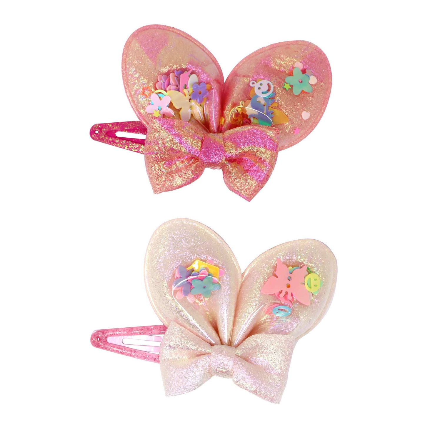 Pink Poppy - Kawaii Hair Clips - (Pack Size: 6)