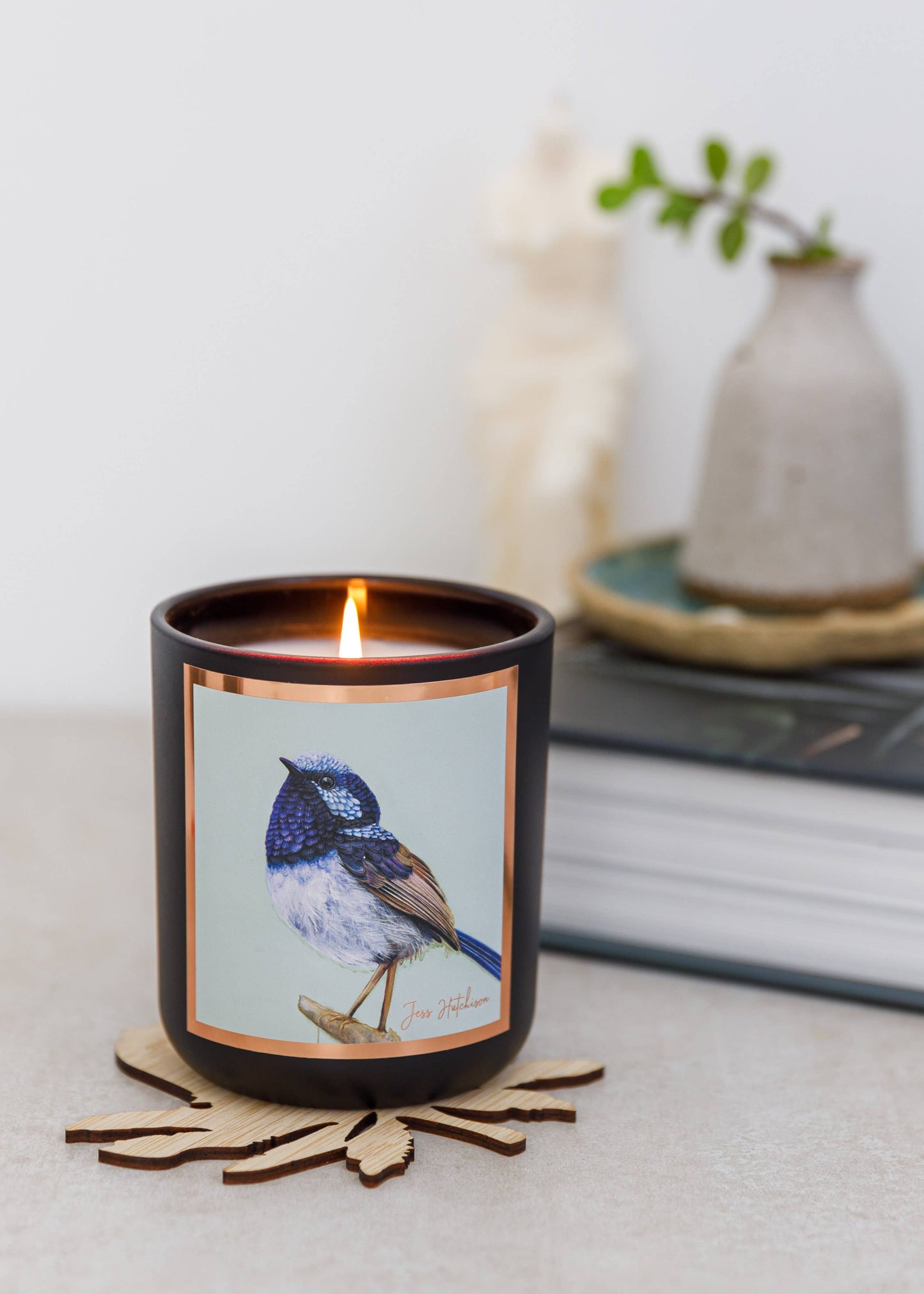 Aroma Pot - 50+hrs Australian artist soy candle - lemon myrtle