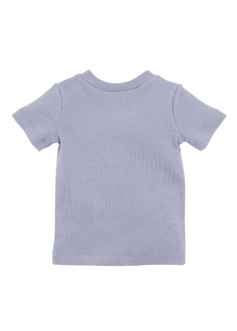 Axel Turtle Organic Tee - Ocean Blue