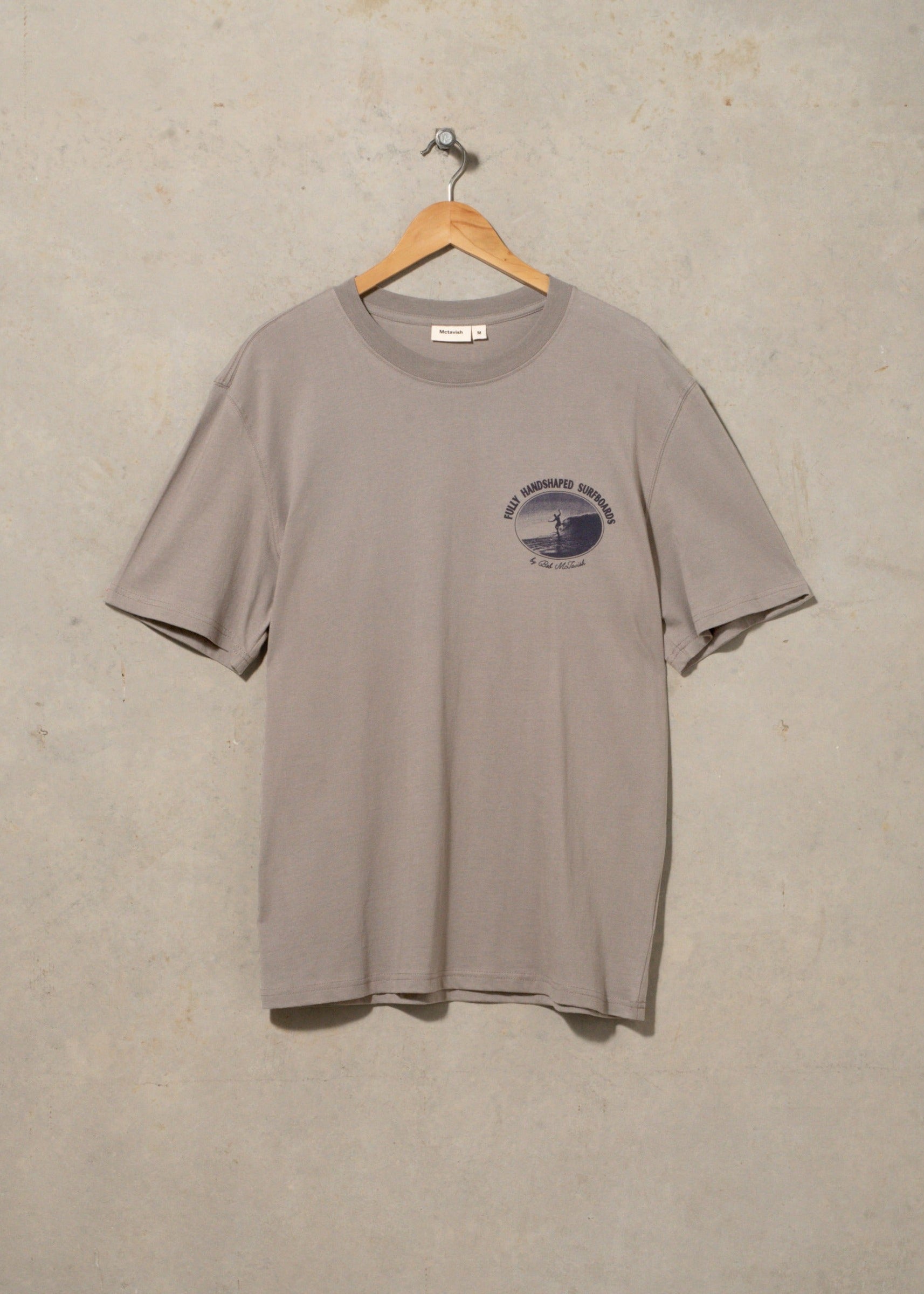 Fully Hand Shaped Tee - Grey