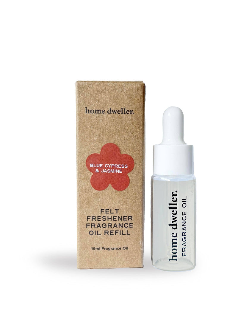 Home Dweller - 15ml Refill Fragrance Oil - Blue Cypress & Jasmine