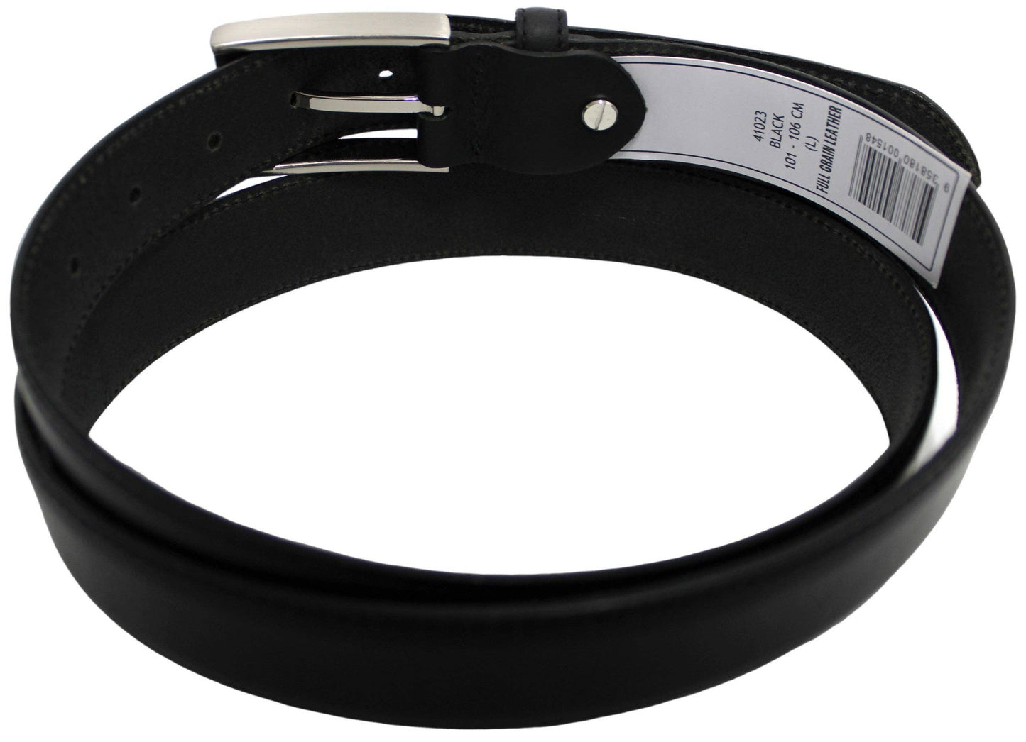 Genuine Leather Quality Men’s Belt Matte Finish - Black / 36 inch