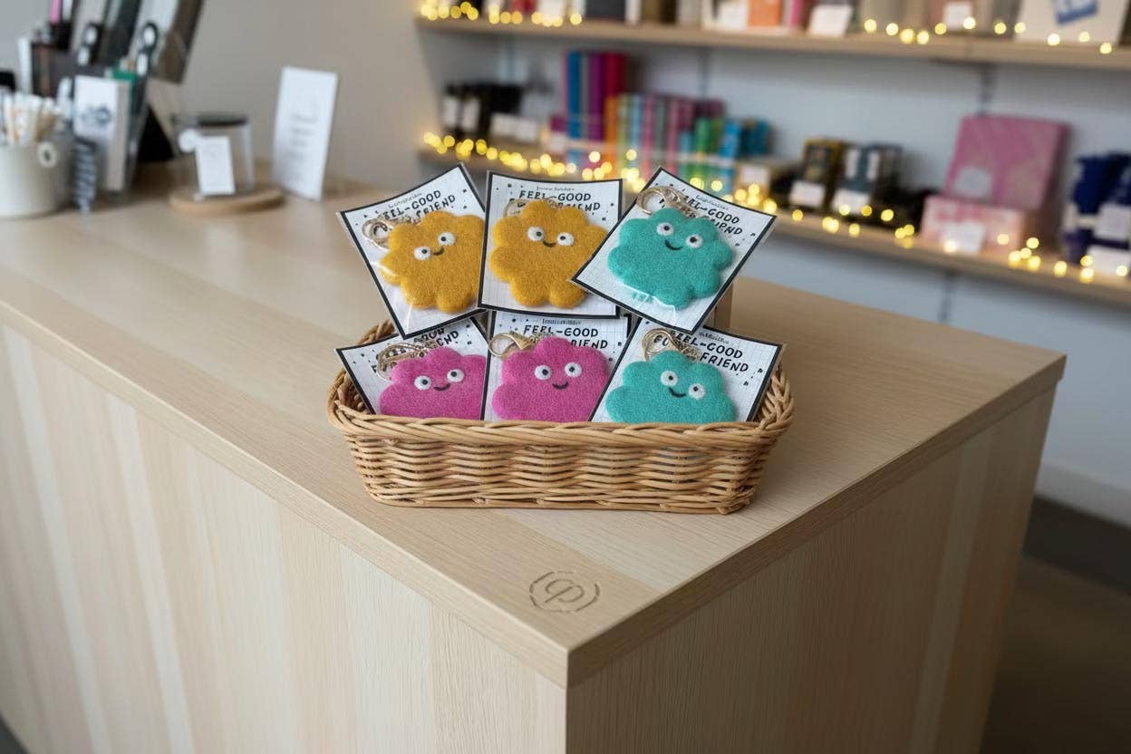 Home Dweller - Feel-Good Fuzzy Friend Bag Charm | Keyring