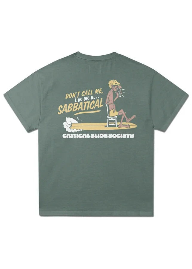 Sabbatical Tee - Bottle Green