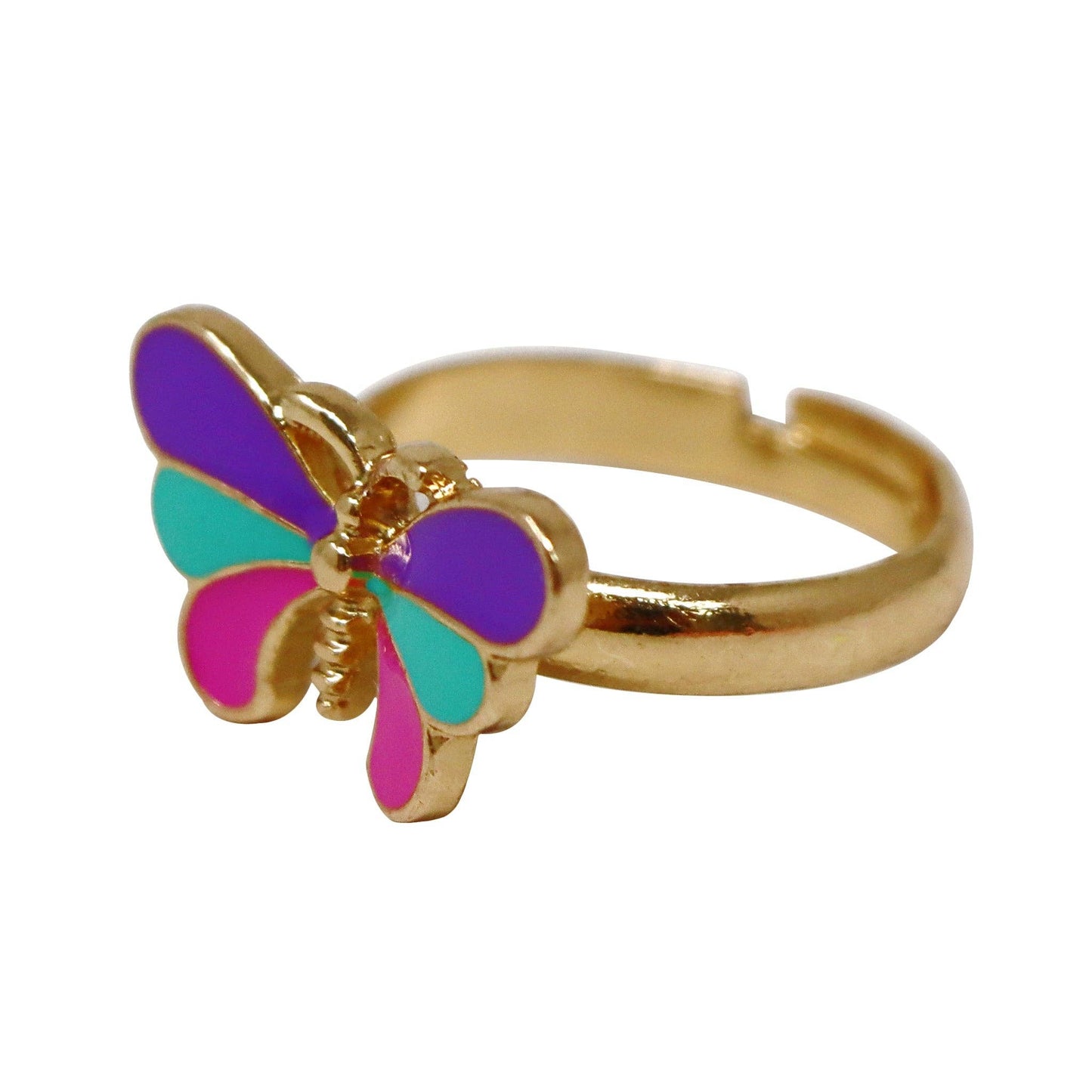 Pink Poppy - Rainbow Fantasy Rings - (Pack Size: 24)