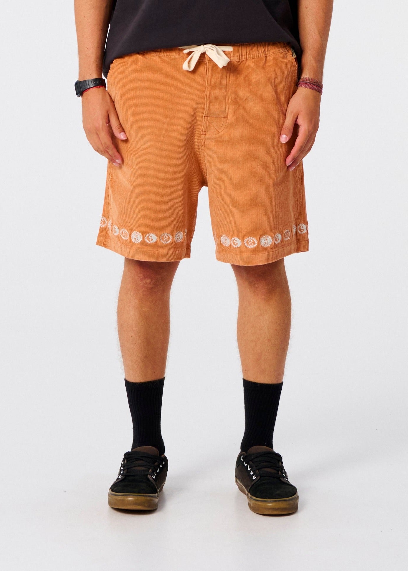 Vin Yang Cord Walkshort - Terracotta - photo 1