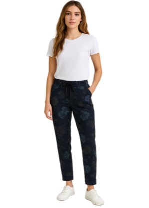 Sabbia Stretch Pants - Navy