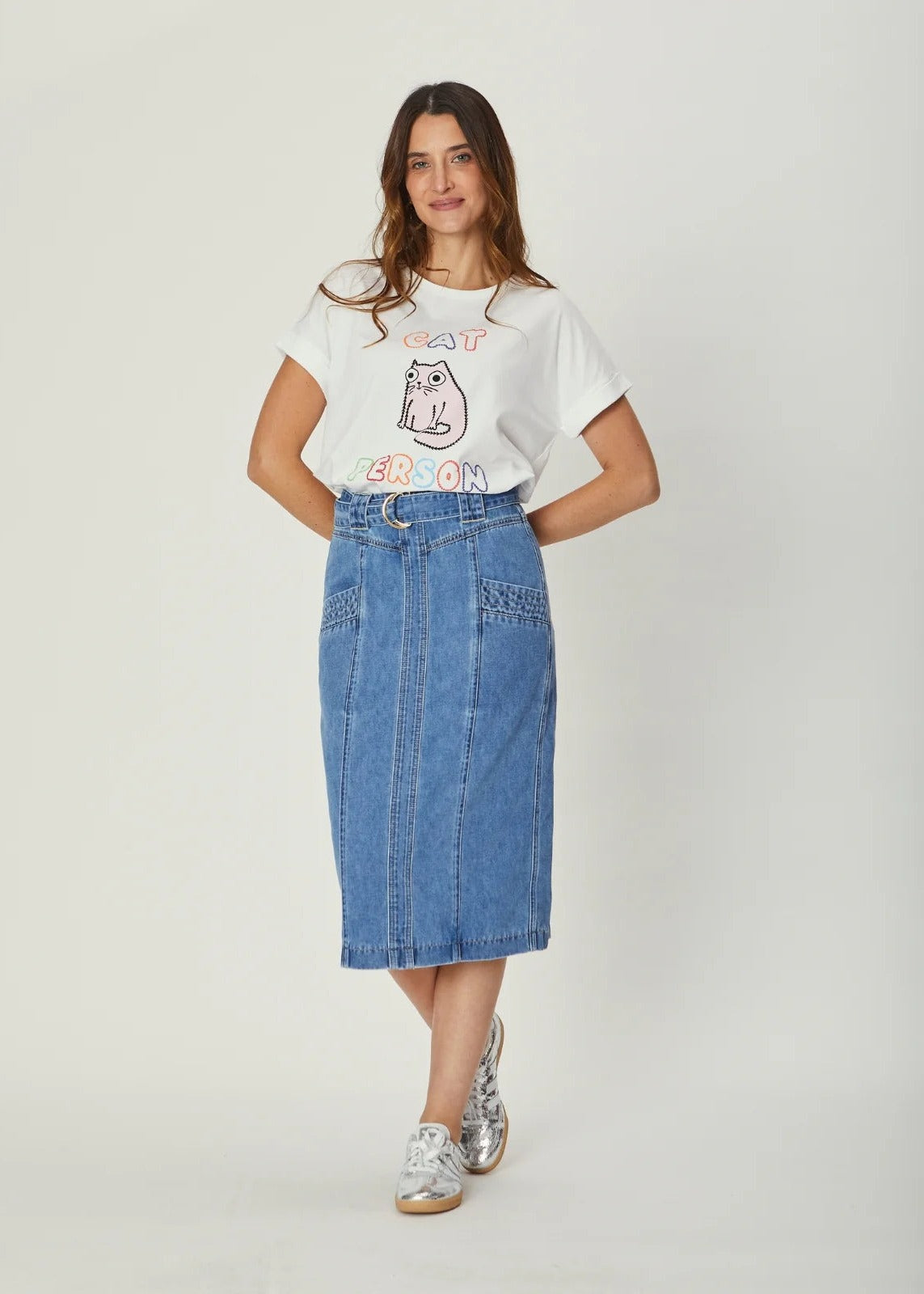 Kimberly Denim Skirt -  Denim
