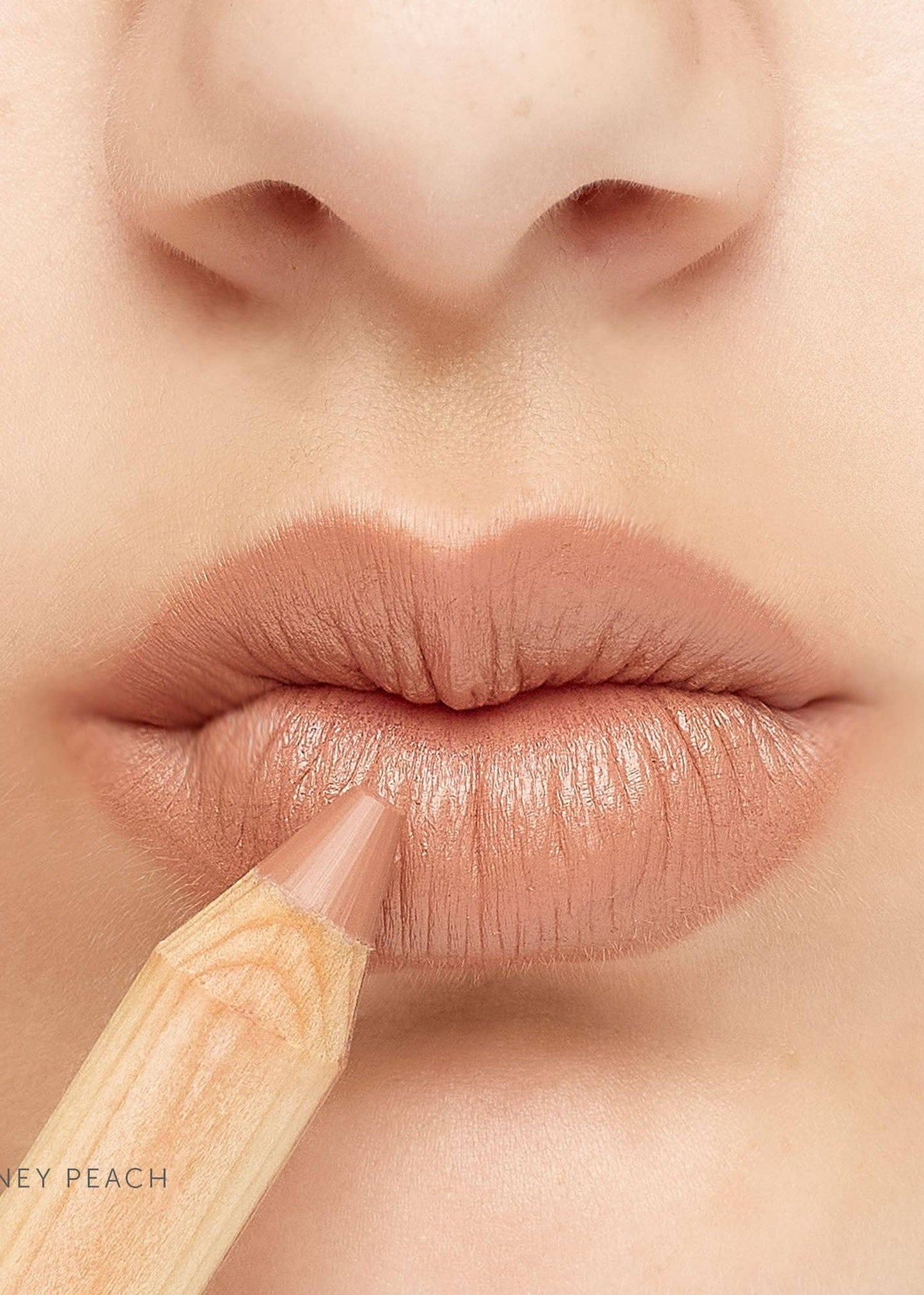 Luk Beautifood - Eco-luxe Lipstick Crayon in Honey Peach