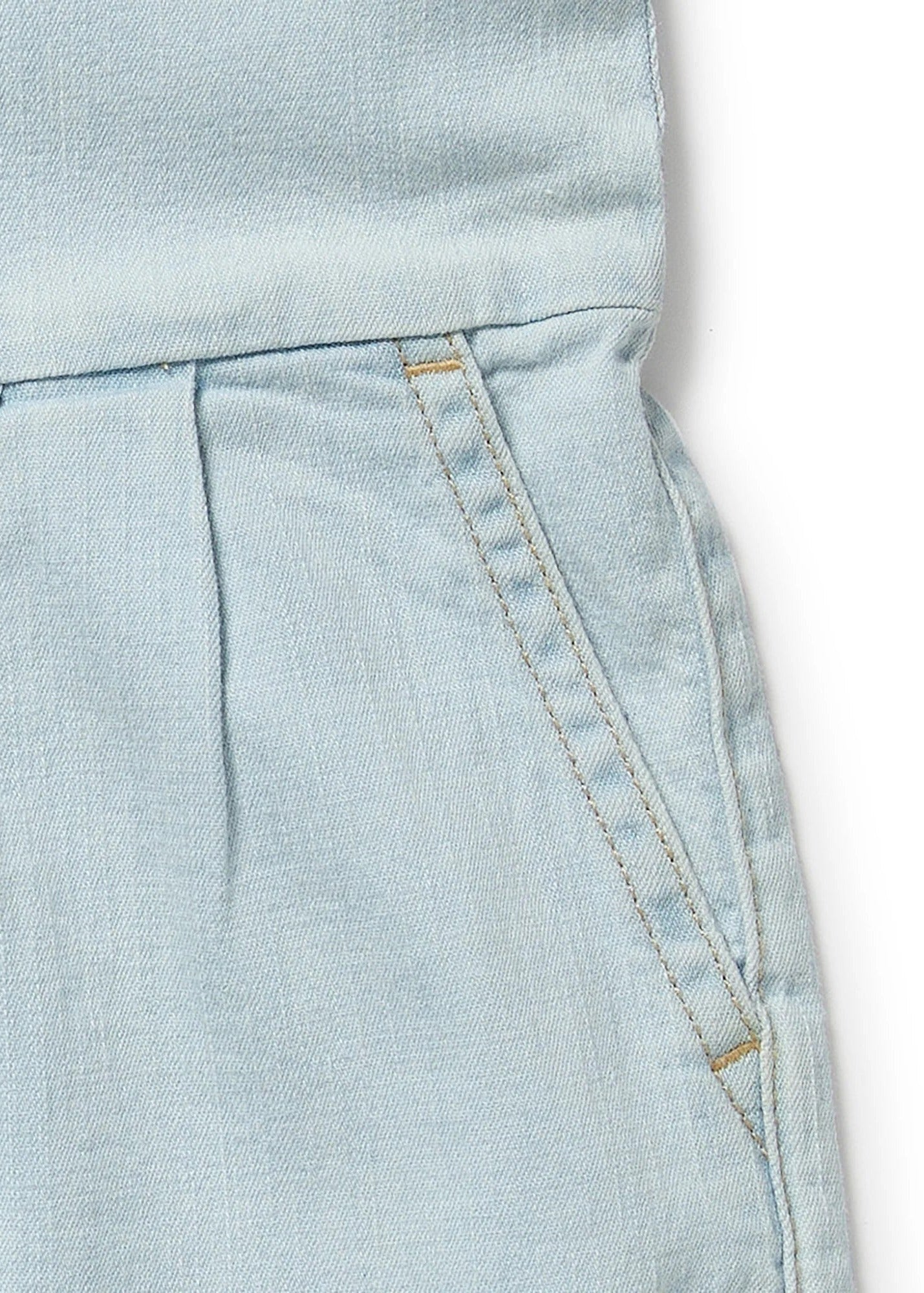 Organic Denim Jumpsuit - Denim