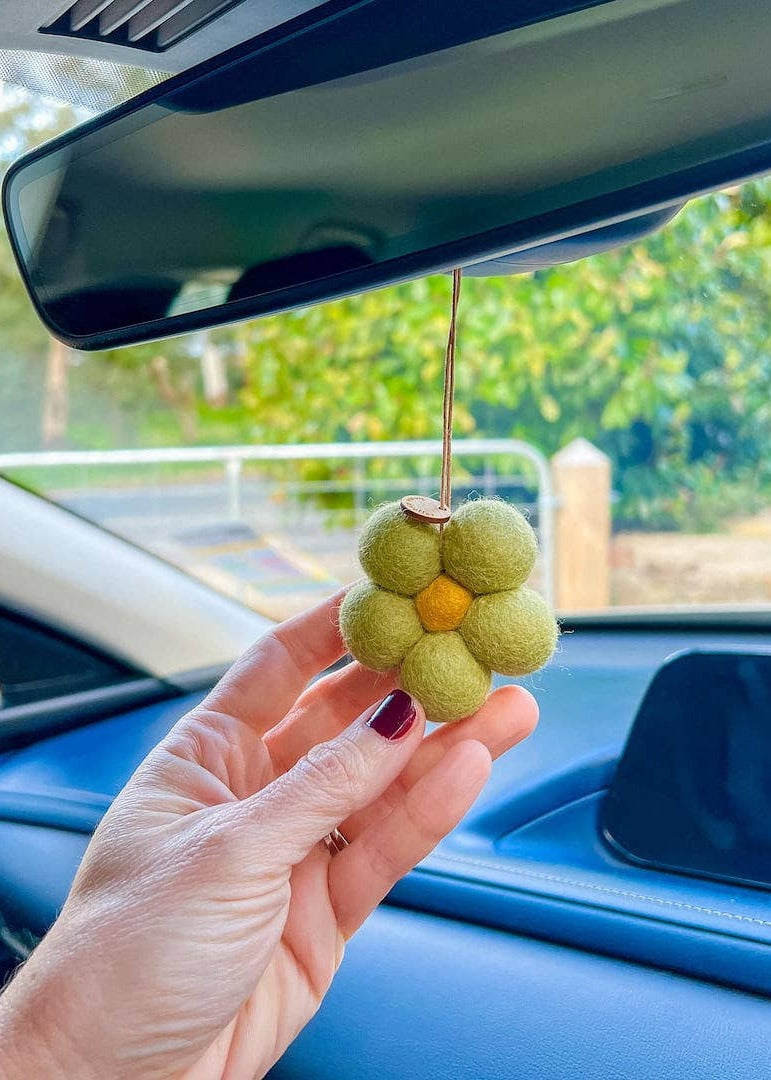 Felt Flower Fresheners - Australian Countryside