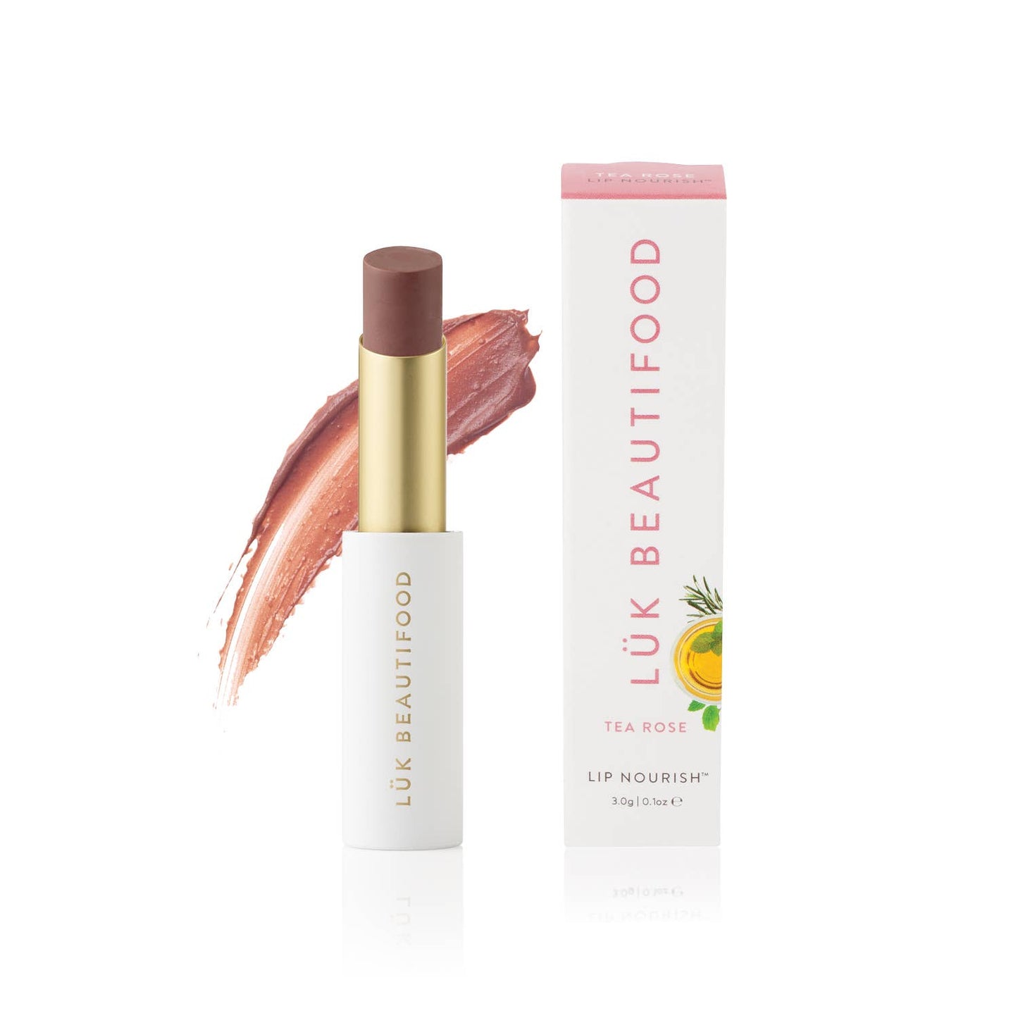 Luk Beautifood - QUICK SHOP 14 Lip Nourish™ Natural Lipstick Shades: Peach Melon