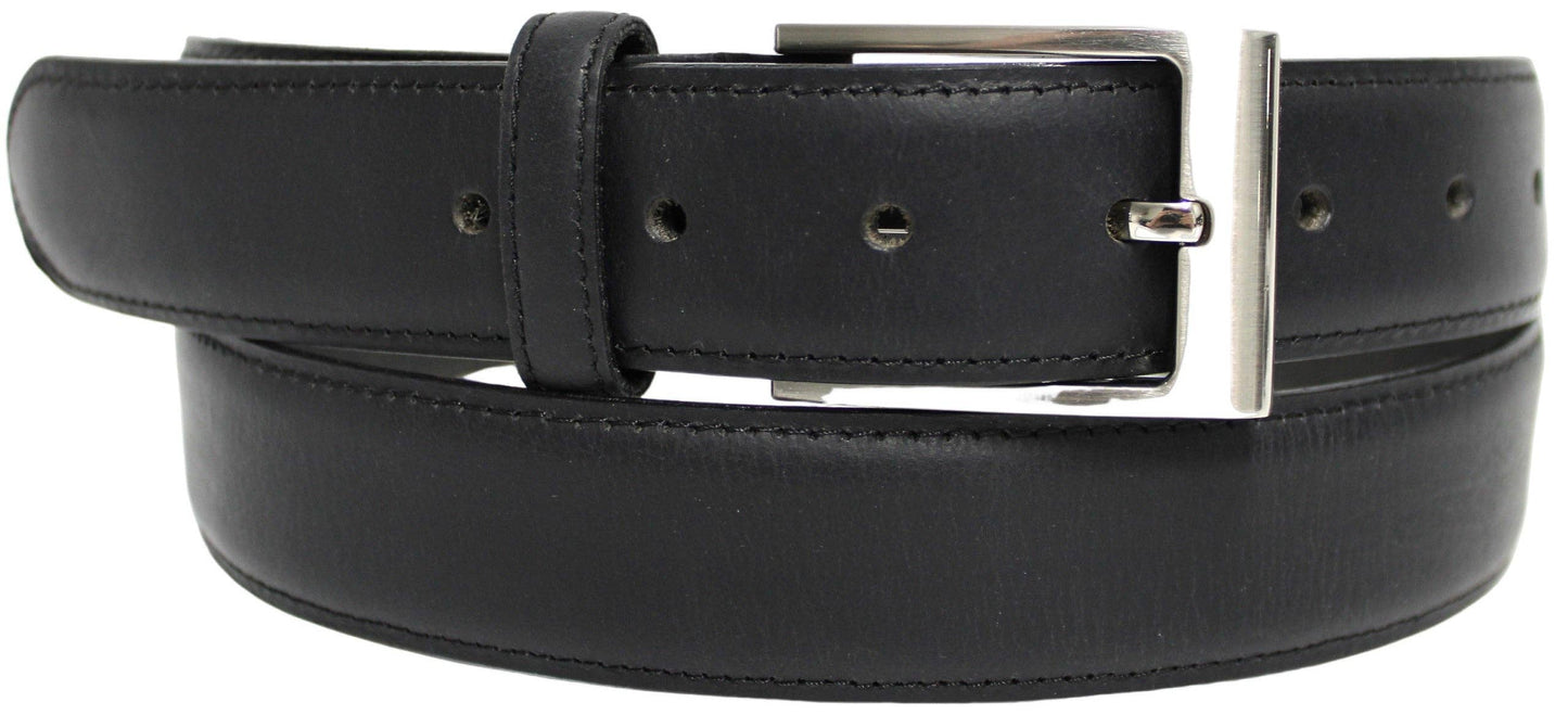 Genuine Leather Quality Men’s Belt - Black 34 Inches