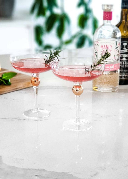 CLINQ - Coupe Glasses (Set of 2)