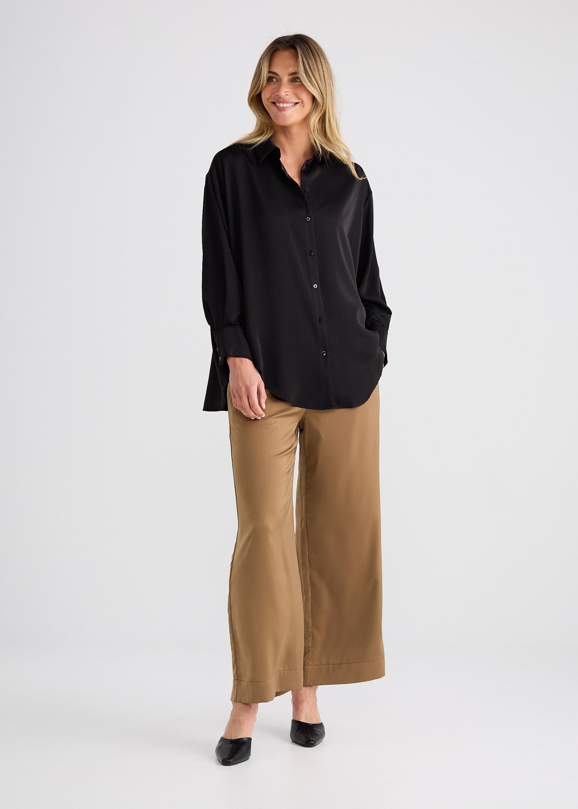 Glenda Shirt - Black