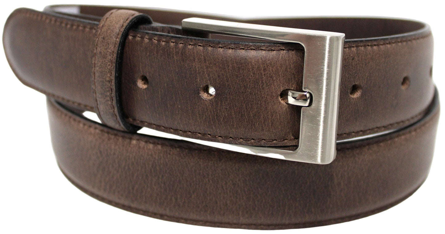 Genuine Leather Quality Men’s Belt Matte Finish - Black / 36 inch