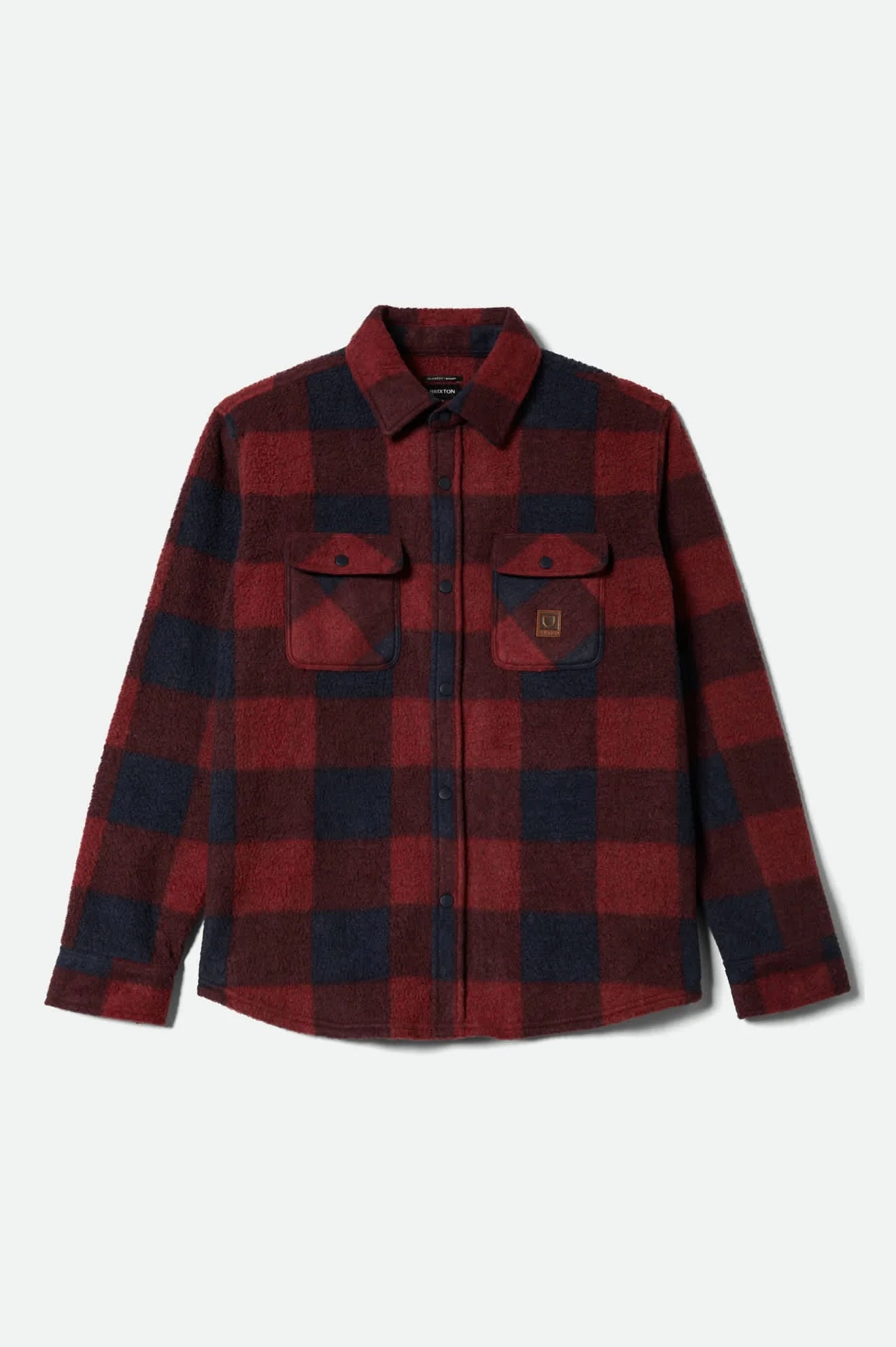 Bowery L/S Arctic Stretch Fleece - Adrenaline Rush / Mood Indigo PL