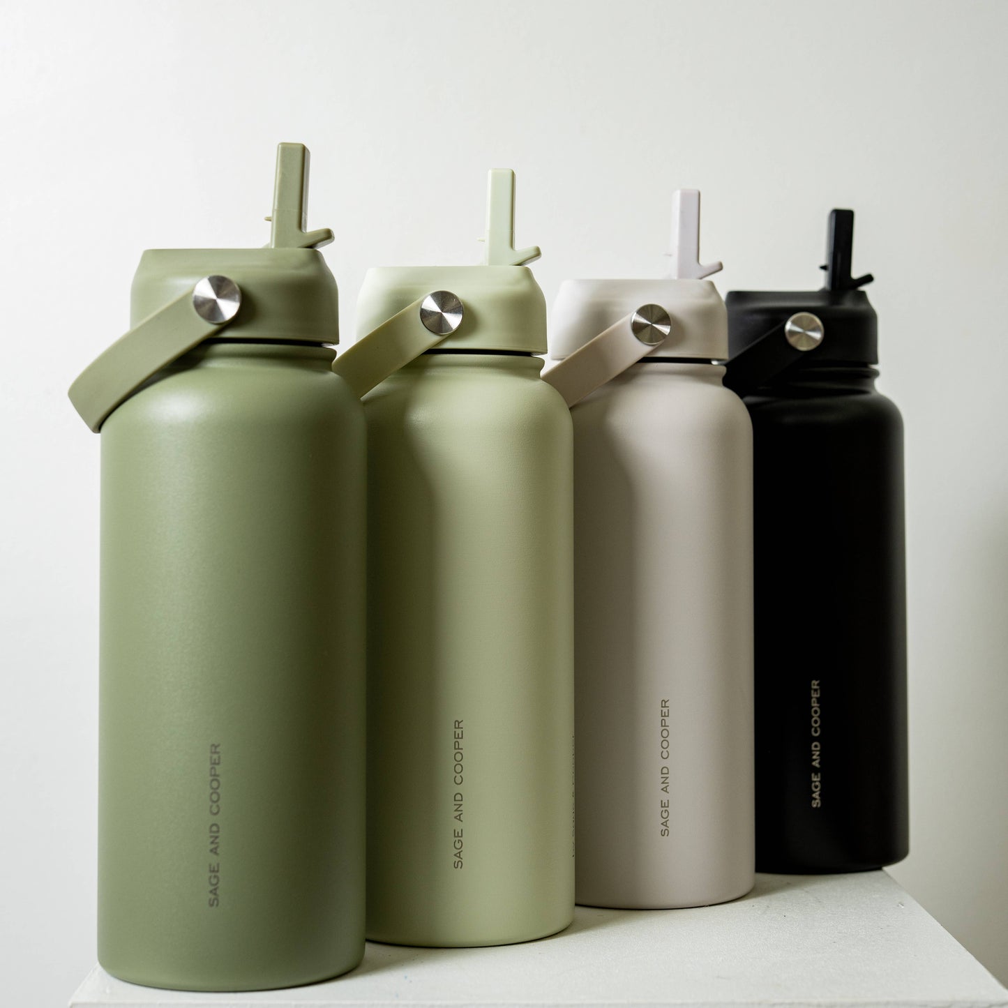 Insulated Drink Bottle - Black