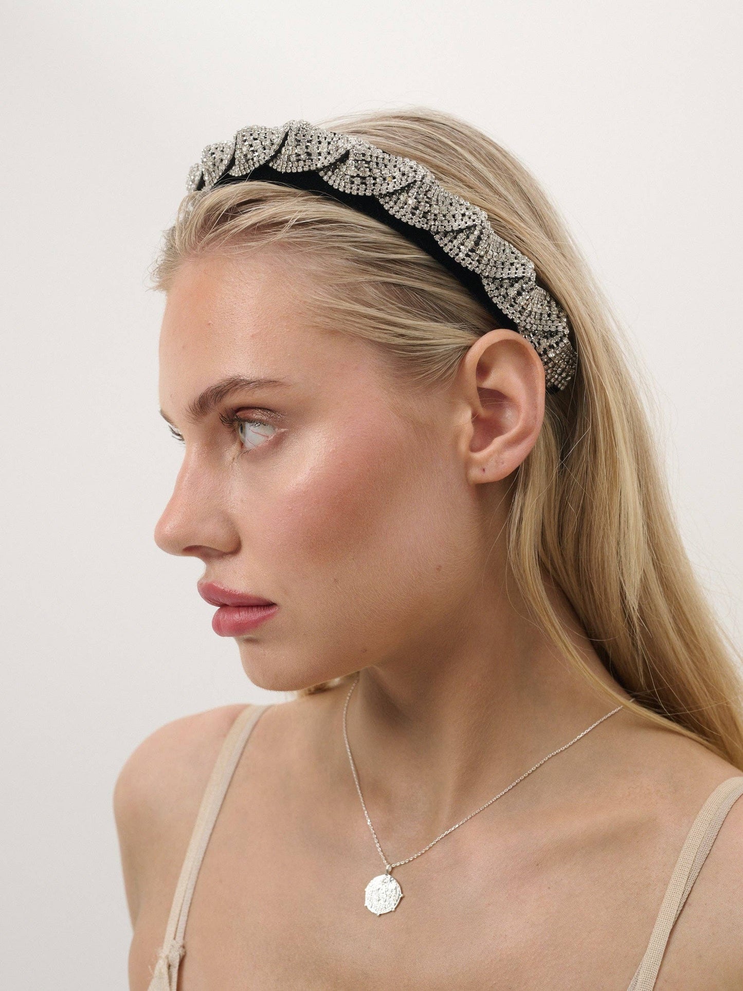 Angels Whisper Accessories - Twist Rhinestone Statement Headband