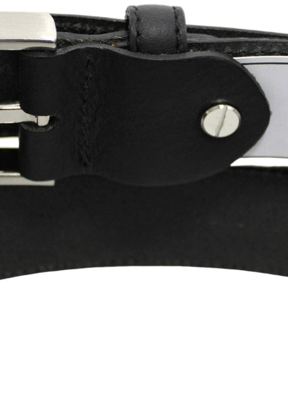 Genuine Leather Quality Men’s Belt - Black 34 Inches