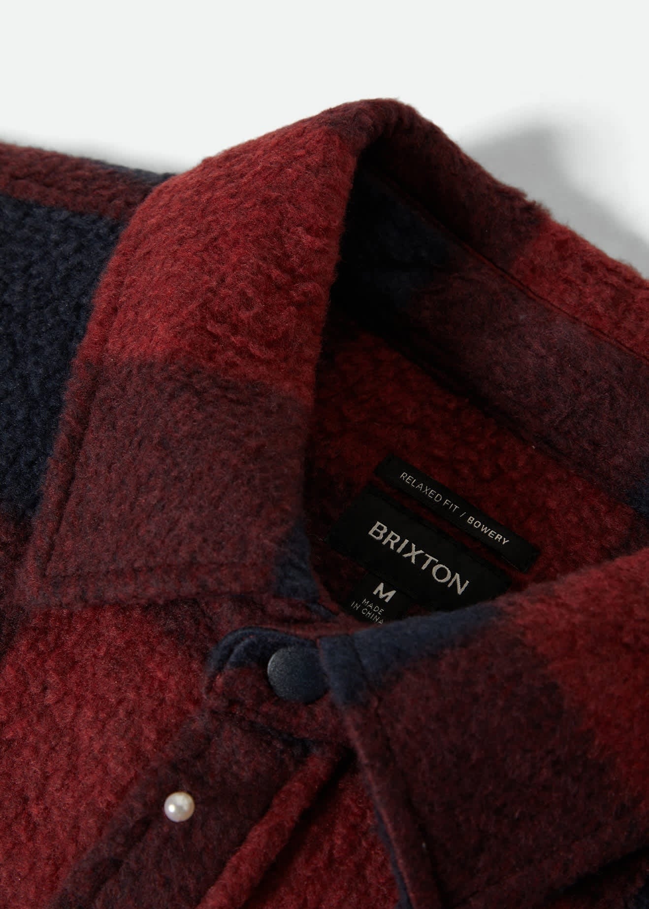 Bowery L/S Arctic Stretch Fleece - Adrenaline Rush / Mood Indigo PL
