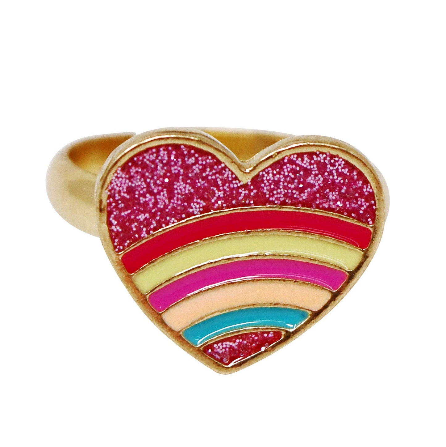 Pink Poppy - Rainbow Fantasy Rings - (Pack Size: 24)