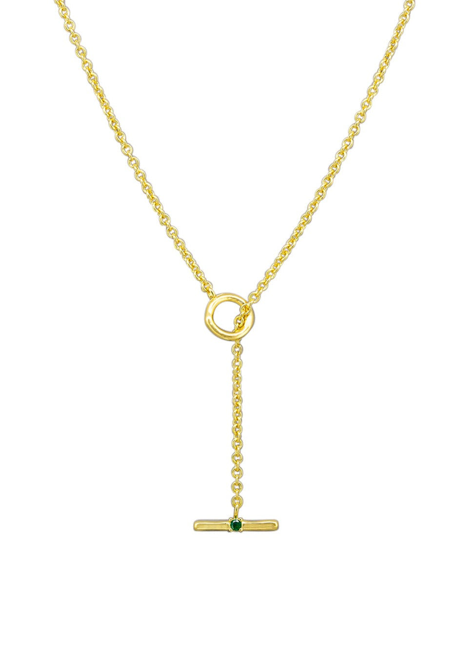 Cleo Necklace - Green