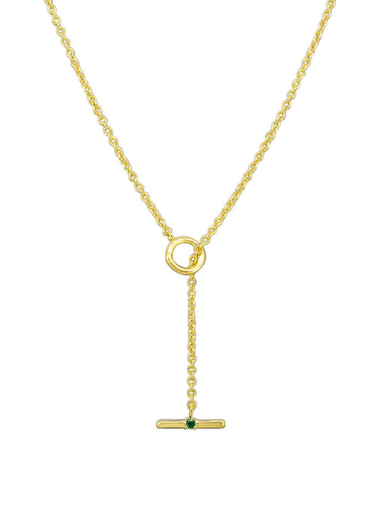 Cleo Necklace - Green