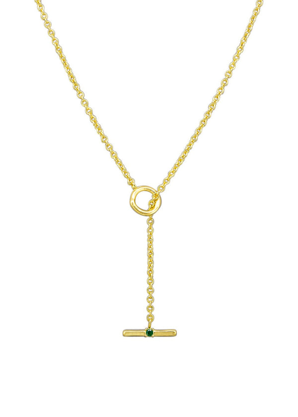 Cleo Necklace - Green
