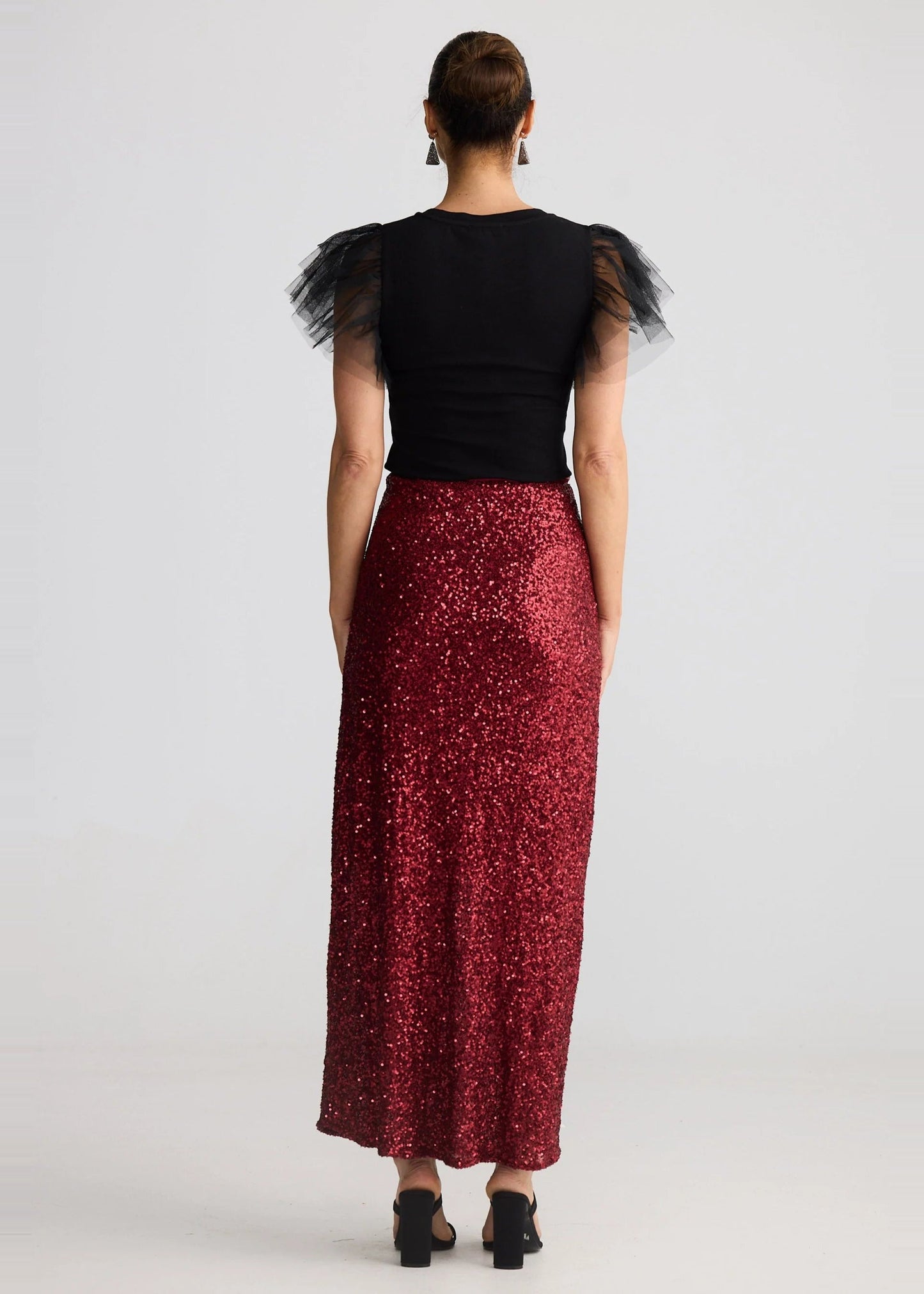 Shari Skirt - Garnet