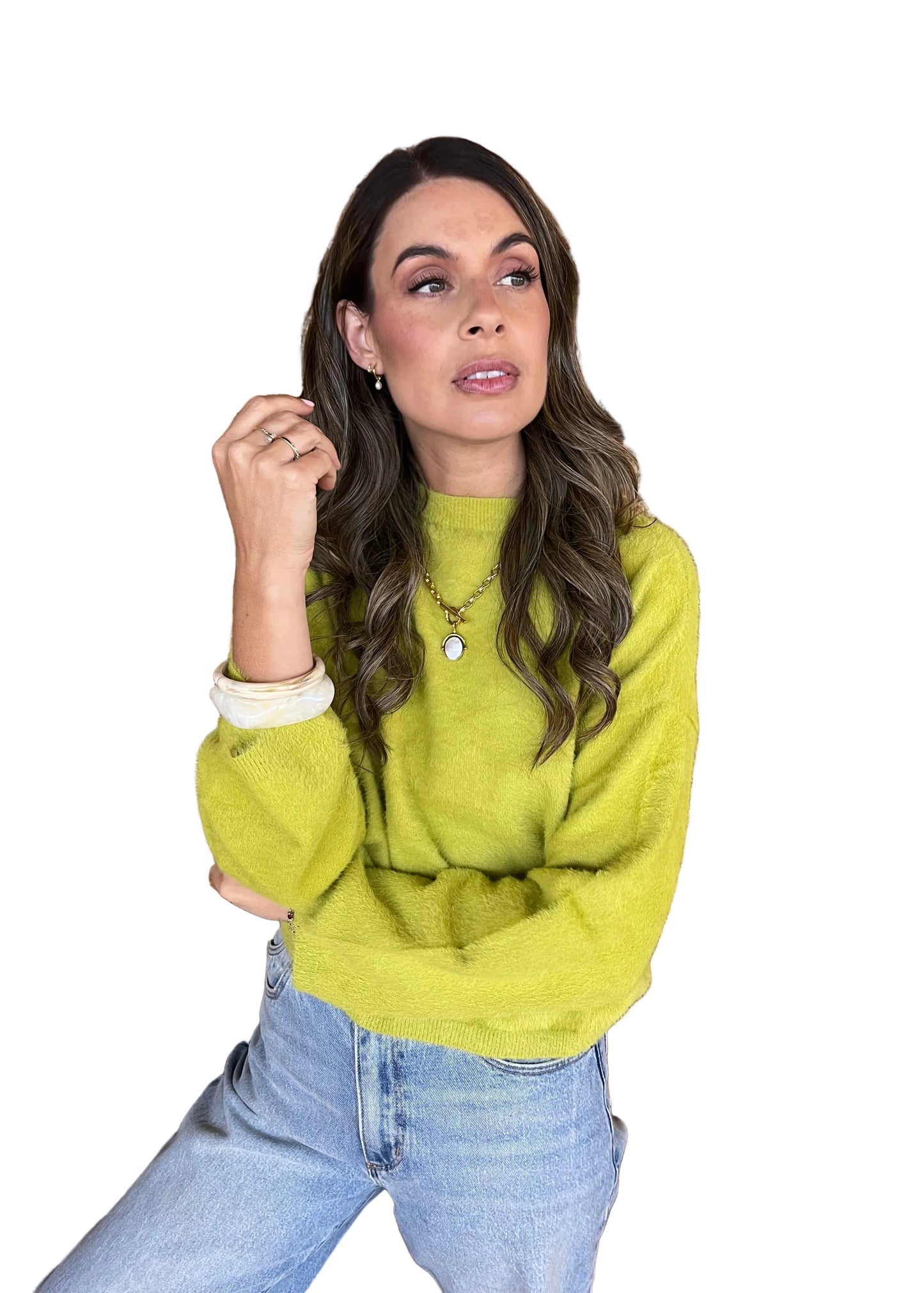 Fluffy Jumper - Citrus