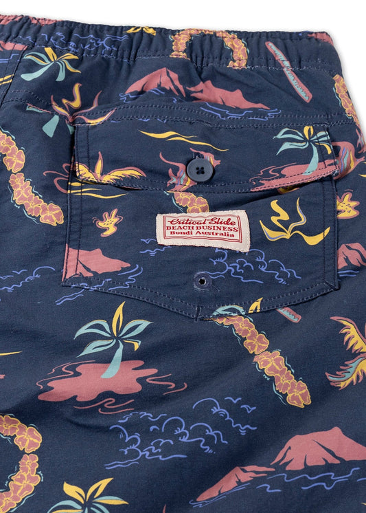 Vacation 17" Trunk - Blue
