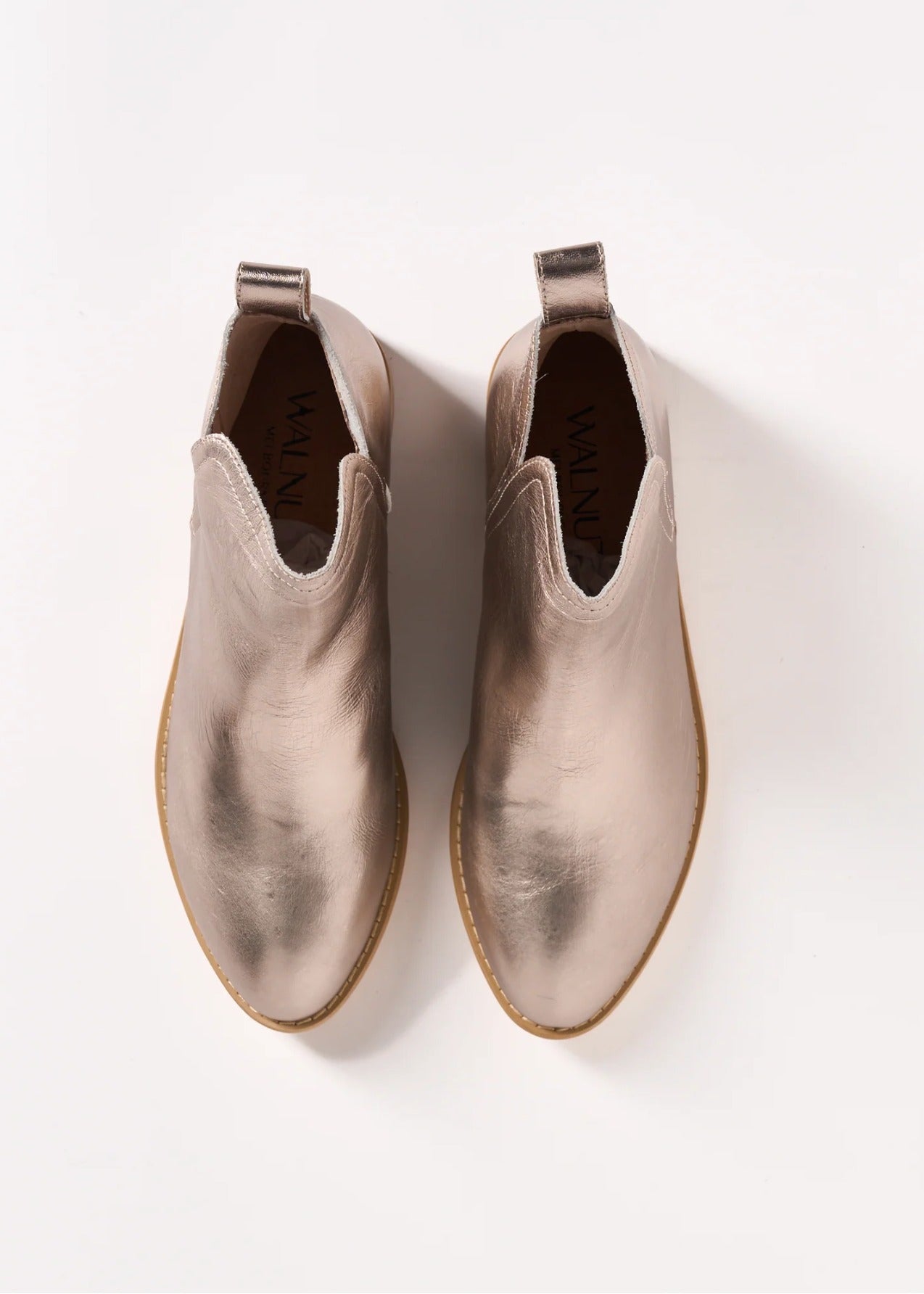 Douglas Leather Boot - Champagne