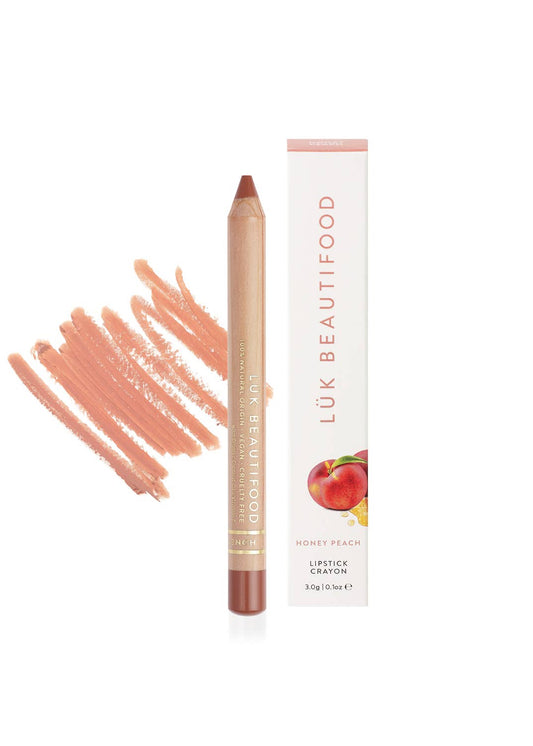 Luk Beautifood - Eco-luxe Lipstick Crayon in Honey Peach