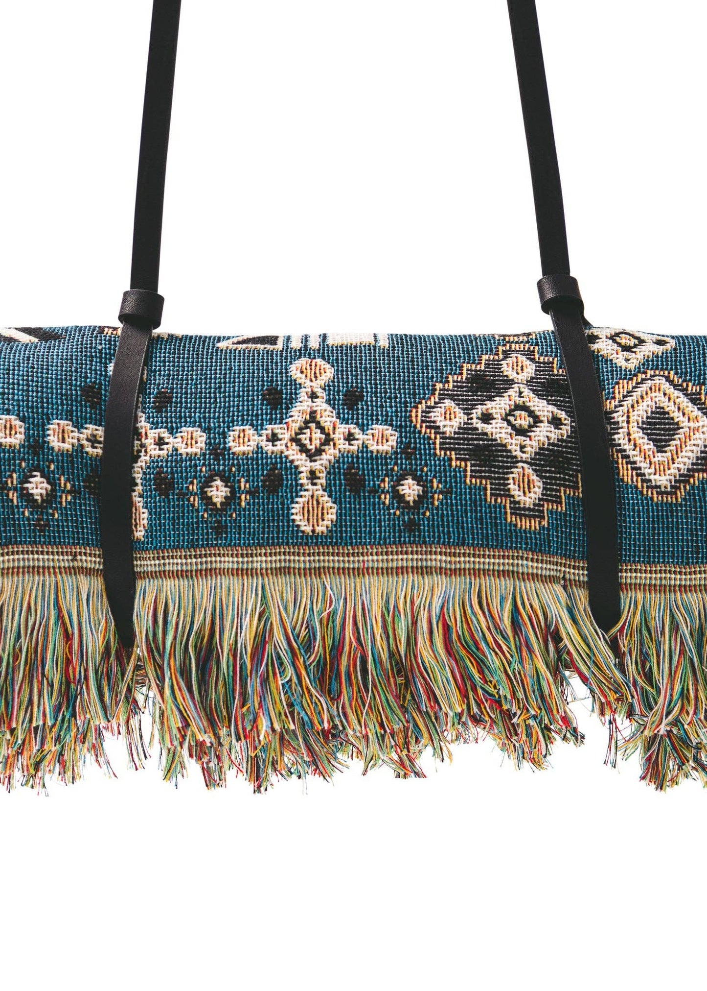 HENDEER - 'Let It Be' Woven Picnic Rug/Throw: Regular 130x160cm
