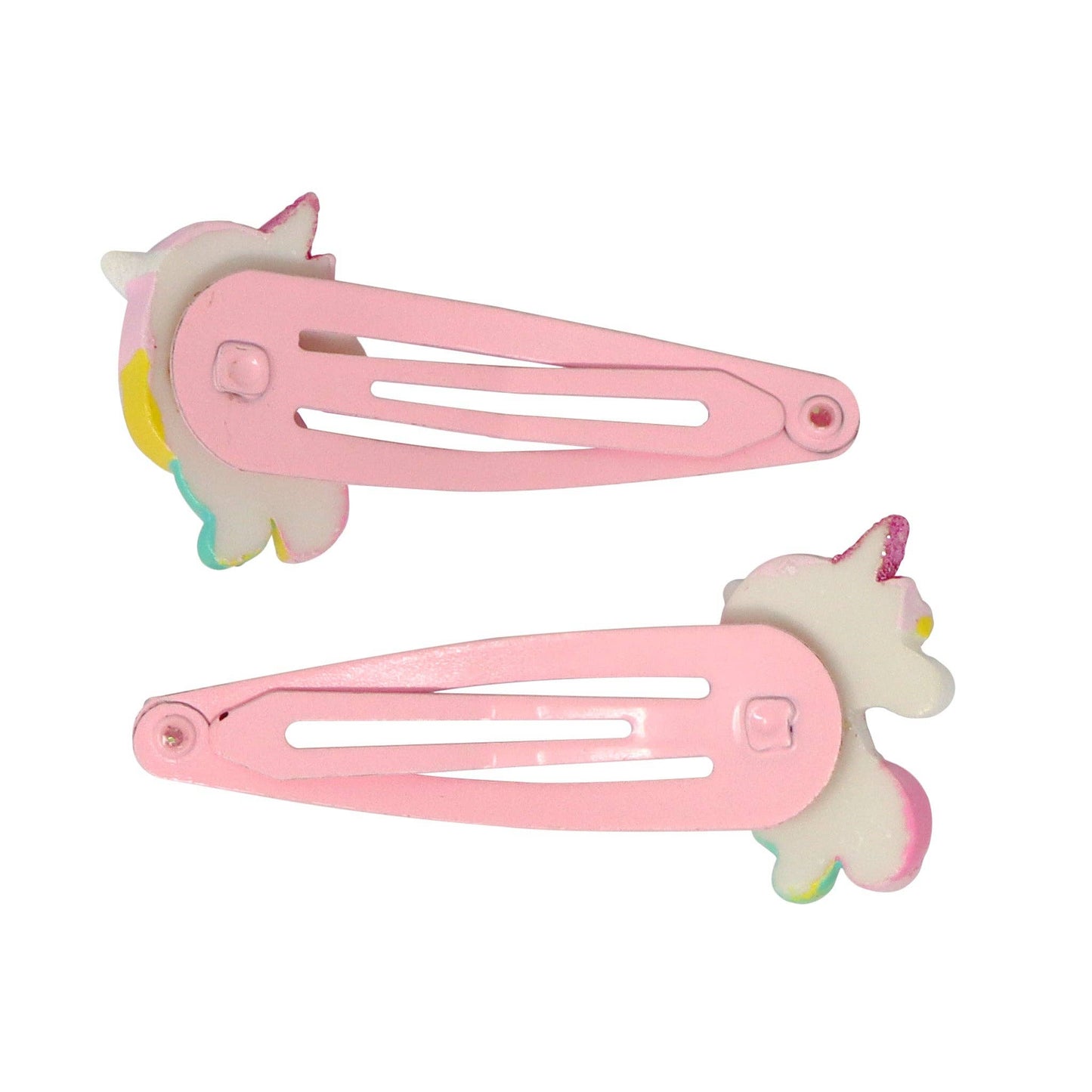 Pink Poppy - Dreamy Unicorn Hair Clips - (Pack Size: 6)