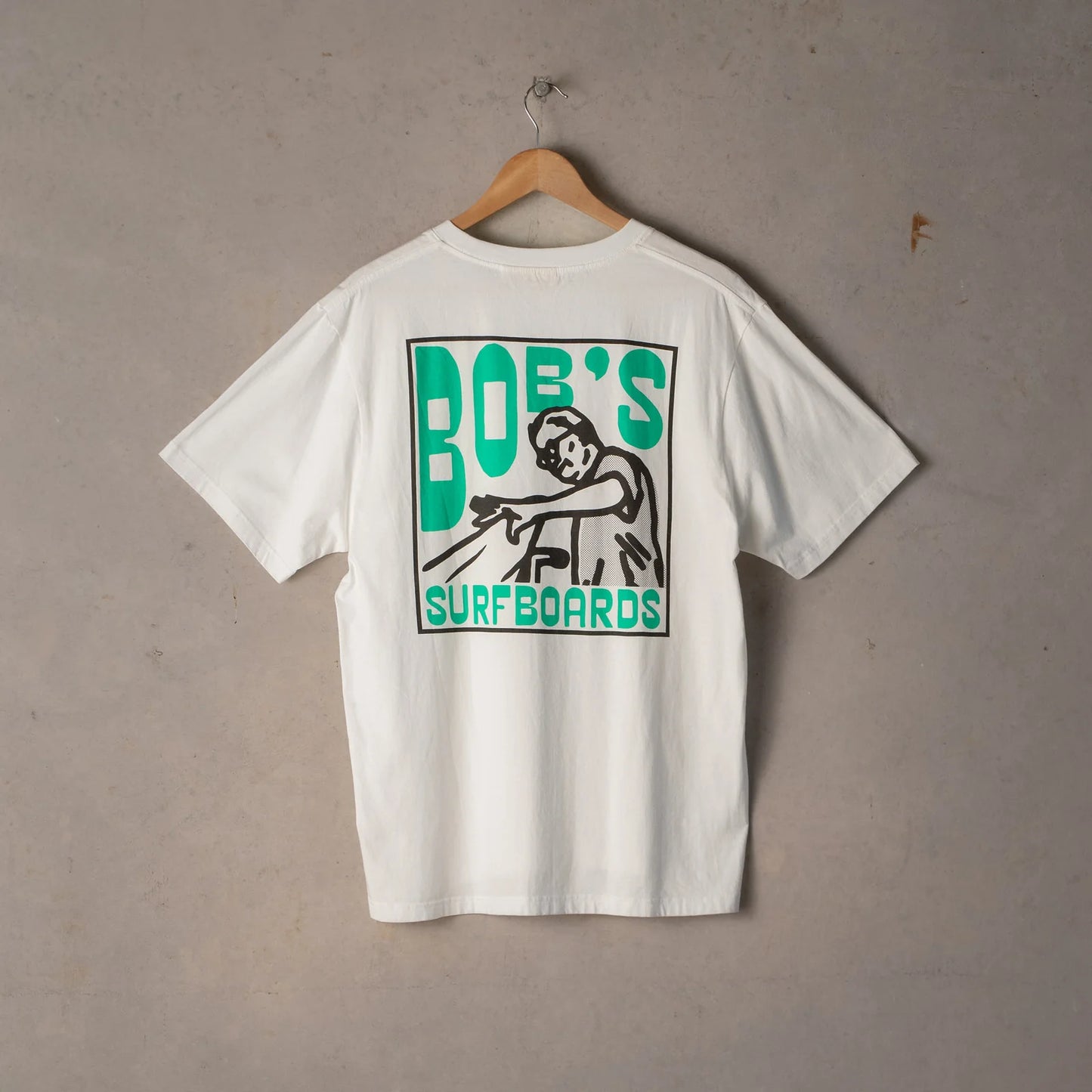 Pinched Rails Tee - White