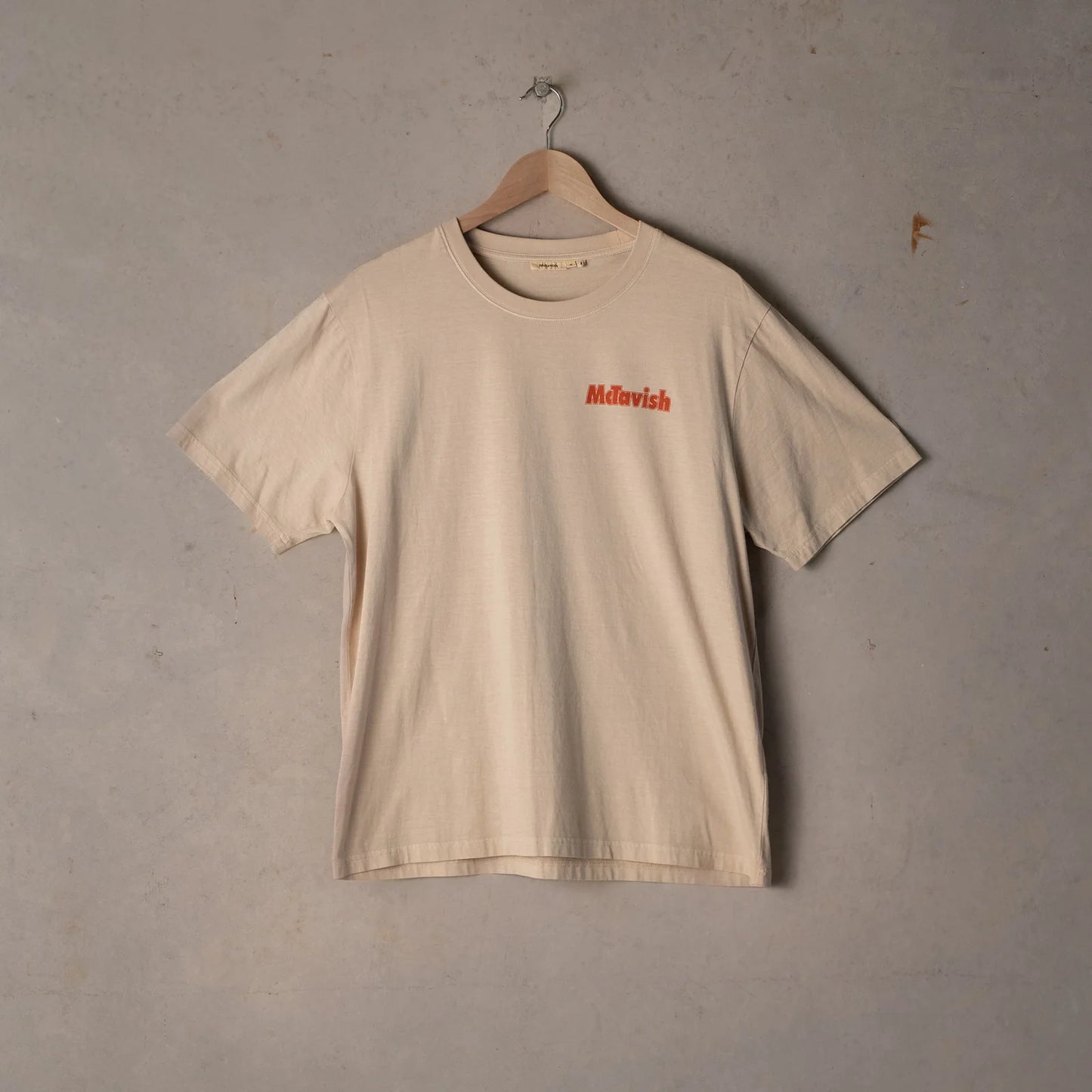 Glassers Tee by Schuyler Beecroft - Light Tan