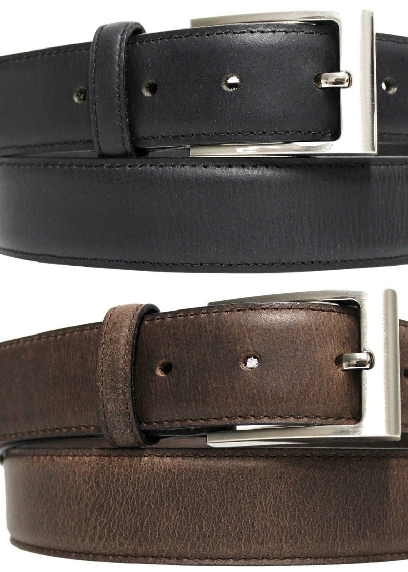 Genuine Leather Quality Men’s Belt Matte Finish - Black / 36 inch