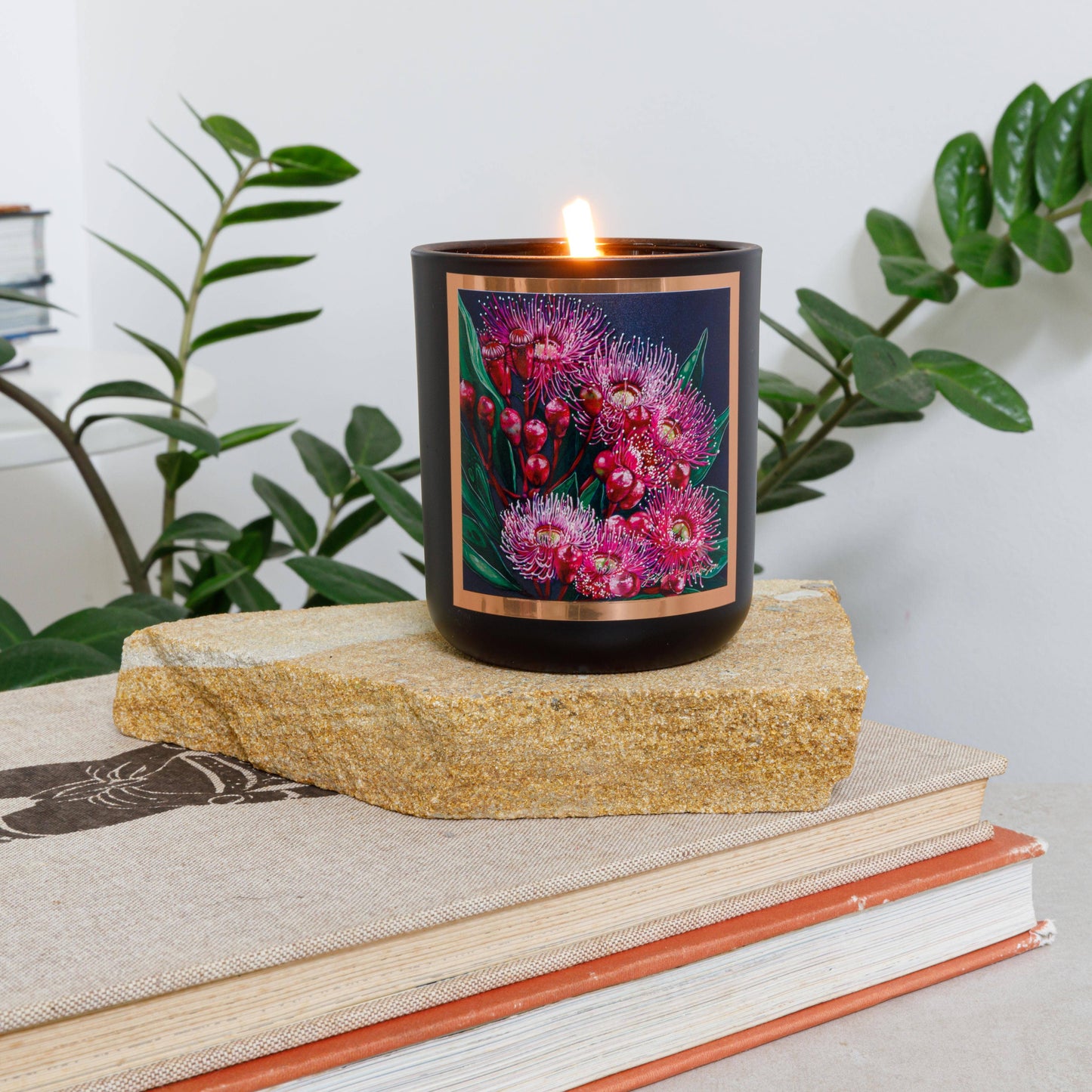 Aroma Pot - 50+hrs Australian artist soy candle - Wild Bush Berries