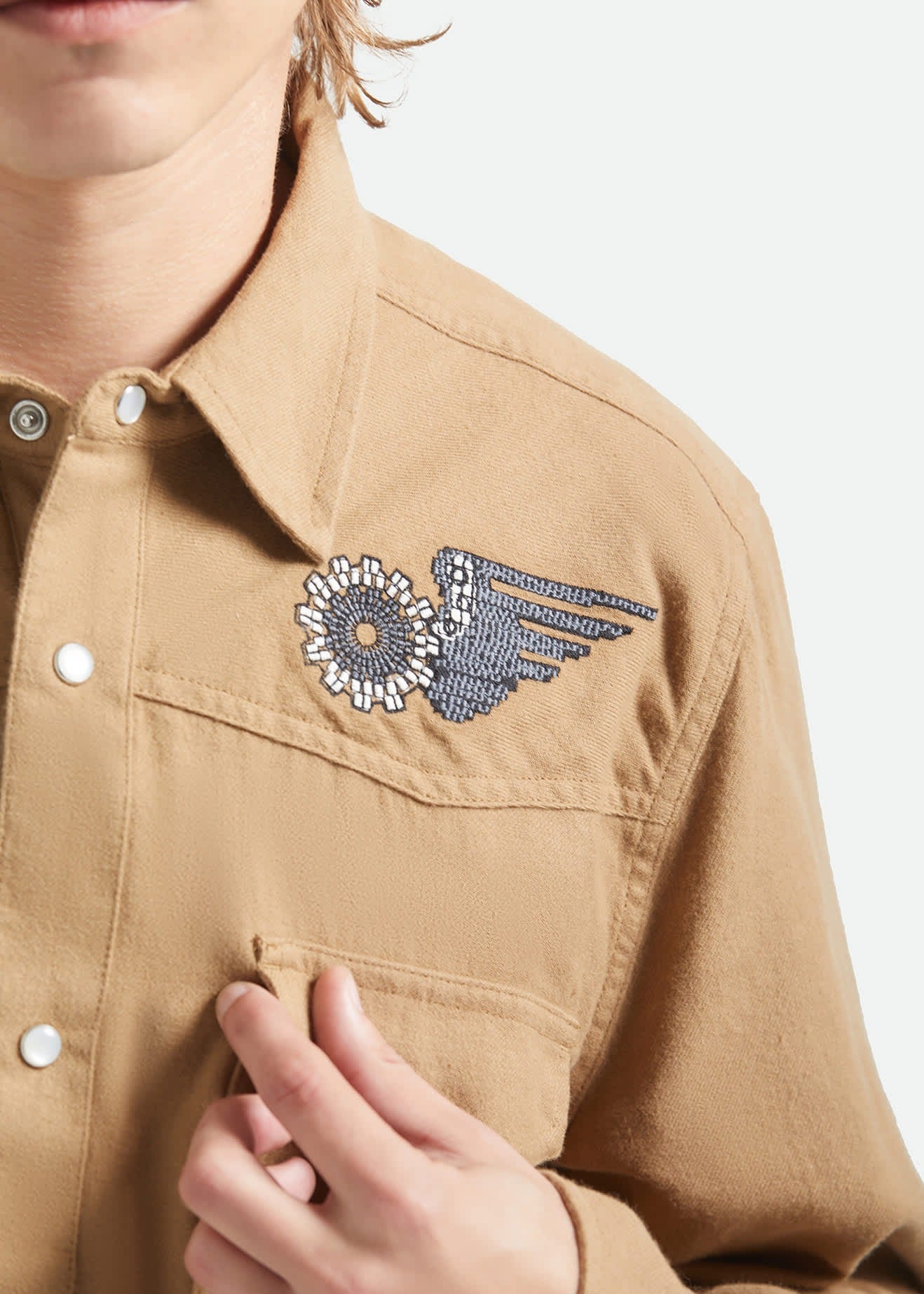 Waylon LW Overshirt - Khaki
