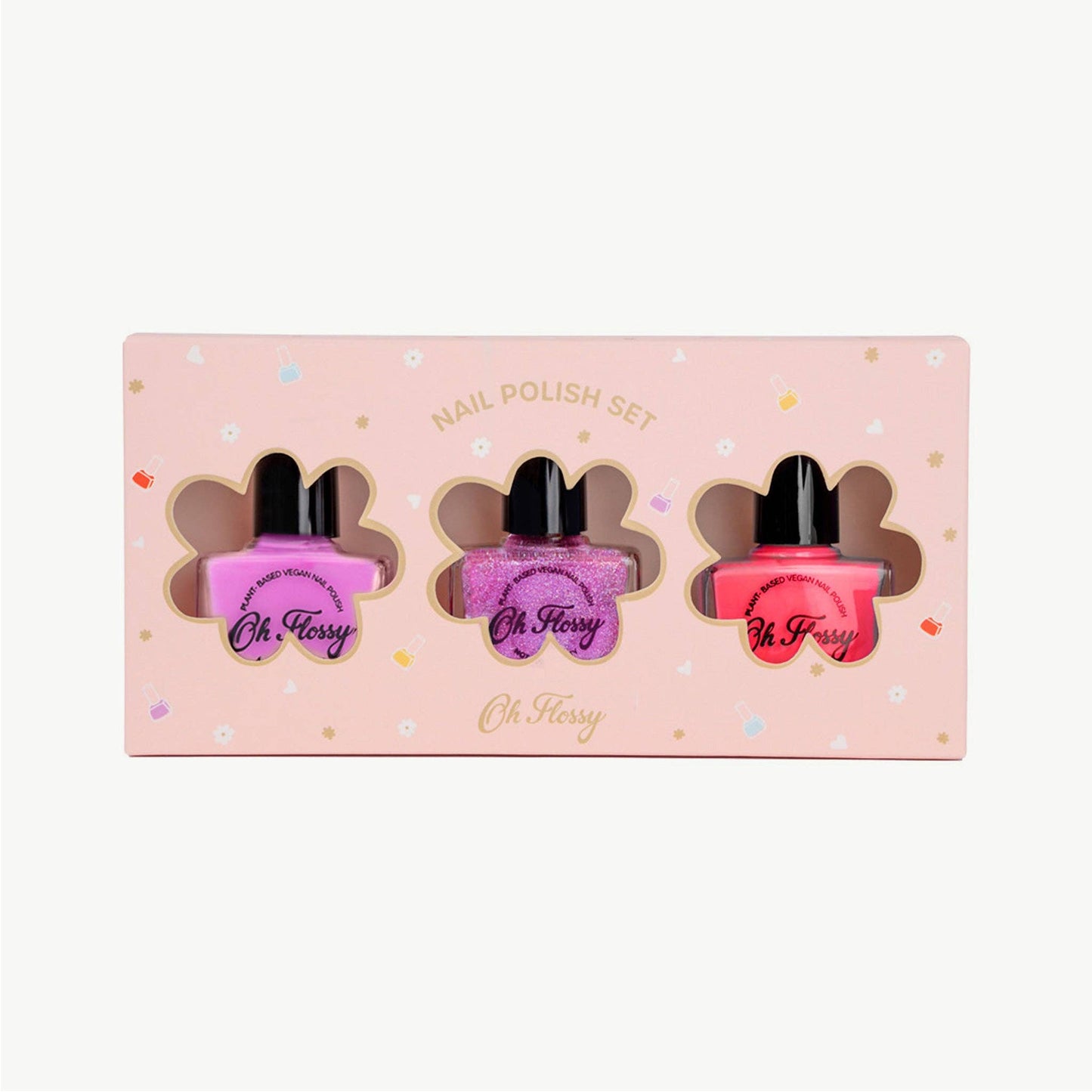 Oh Flossy - Oh Flossy Pink Pamper Nail Polish Set
