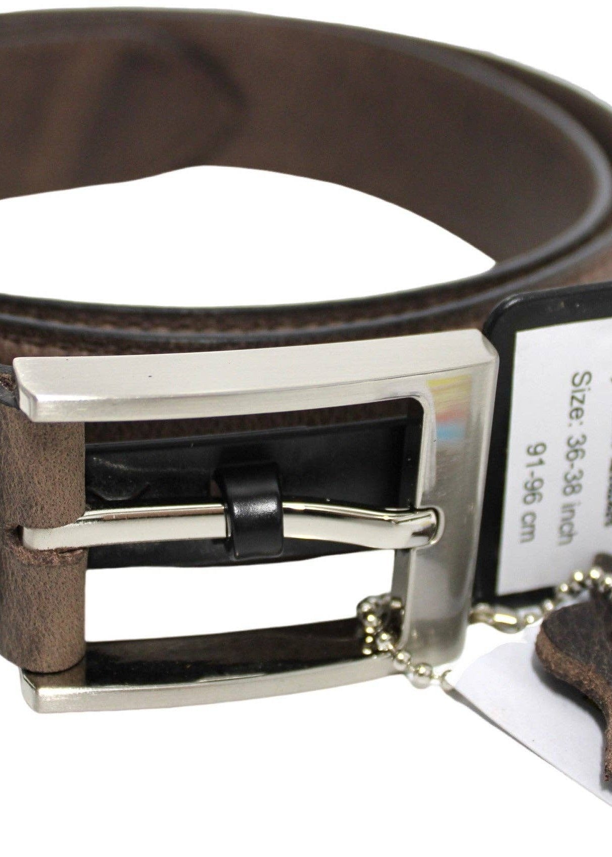 Genuine Leather Quality Men’s Belt - Black 34 Inches